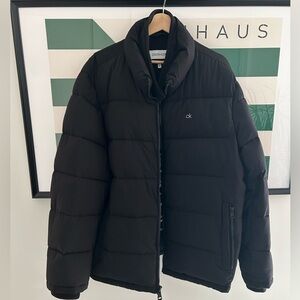Calvin Klein Men's Black Puffer Jacket